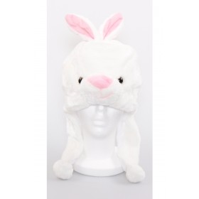 Animal Hat - Rabbit white 21